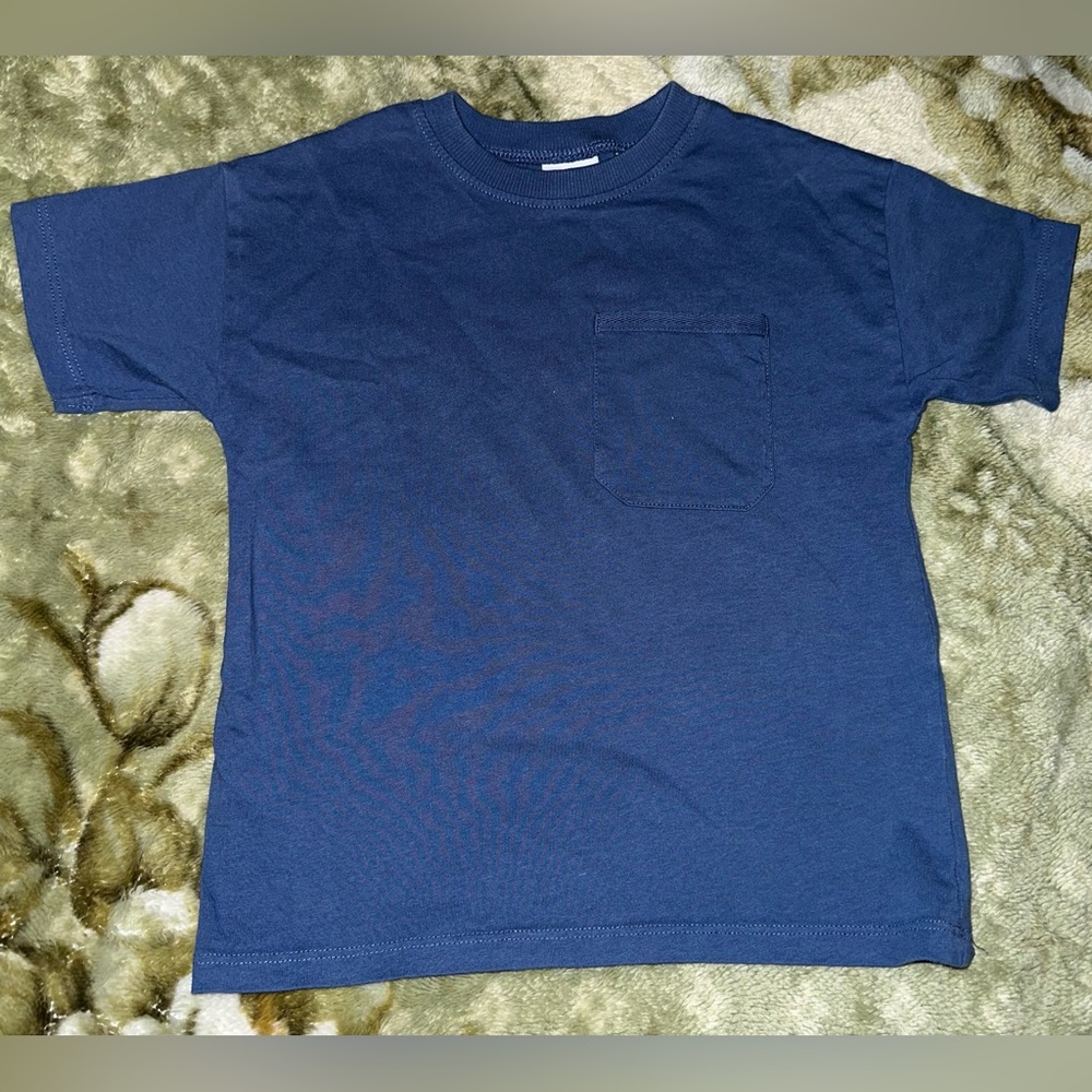 Zara Kids Basic Cotton Pocket T-Shirt